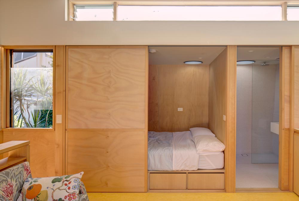 small house design bedroom pm - Laneway Studio