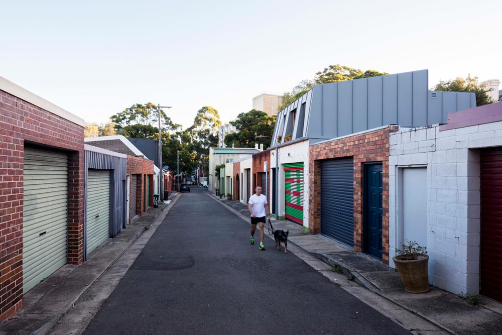 small house design exterior pm - Laneway Studio