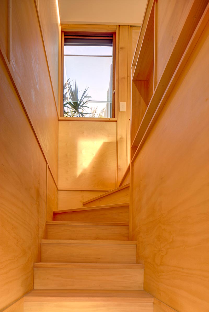 small house design stairs pm - Laneway Studio