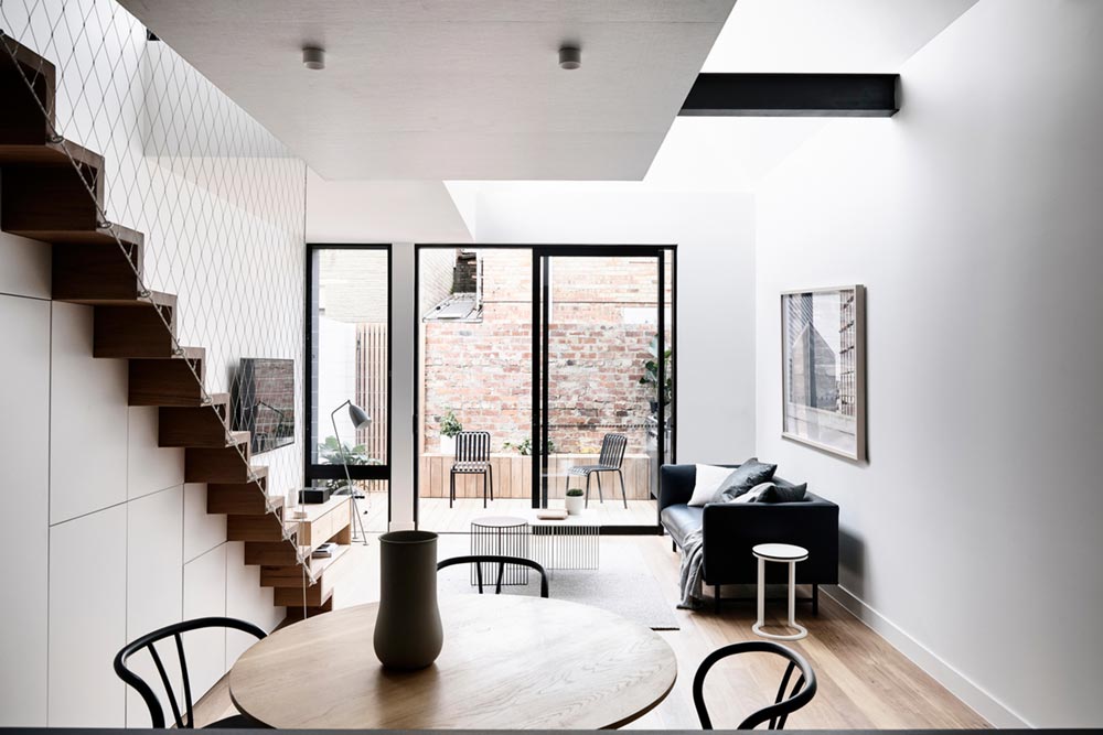 Beautifully Small Second Floor Home Extension Design in Melbourne, AU