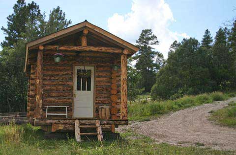 small log cabins jalopy hut - Jalopy Cabins: D-Log Cabin