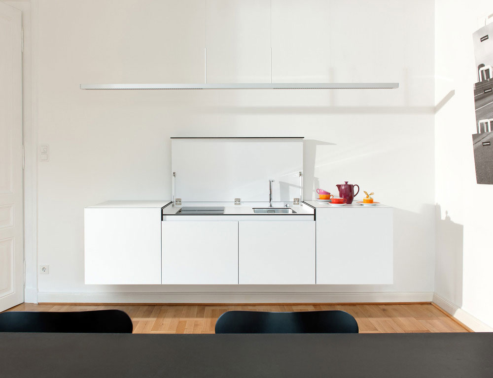 Small space kitchen cabinet design