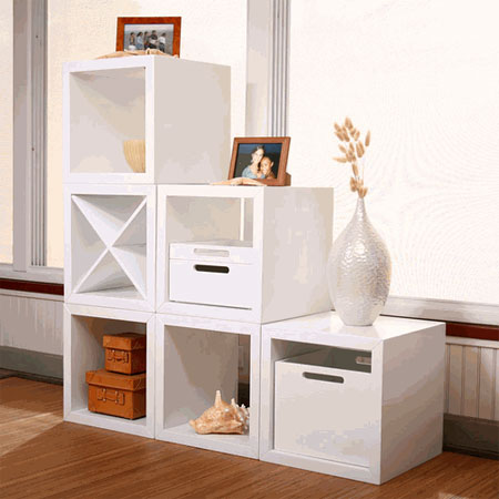 small spaces storage cube - Small Spaces: Think Inside the Box