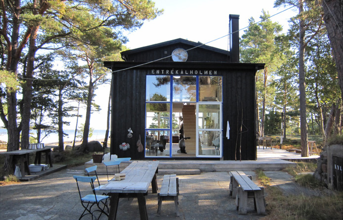 small summer cabin cs1 - Artist's Building: Summer Cabin, Swedish Island