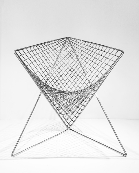 Parabola Chair: straight curves steel-chair-parabola-6