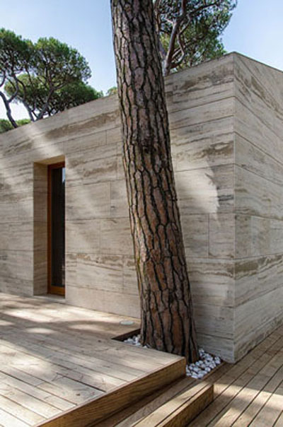 summer house massimo 51 - Massimo Fiorido Summer House: Travertine Trend