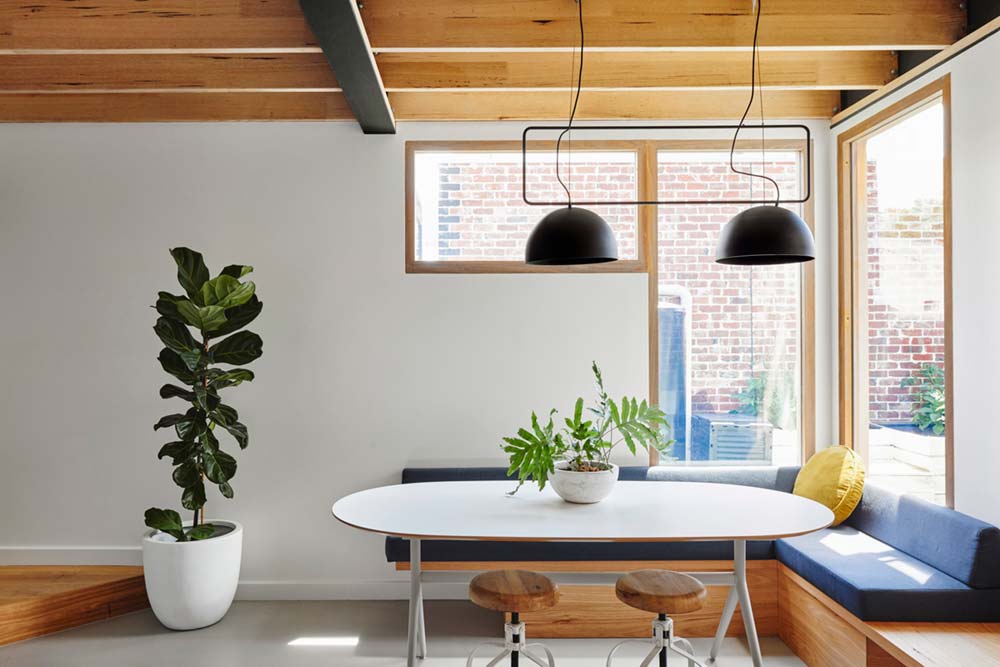 sustainable cottage dining design - Melbourne Vernacular