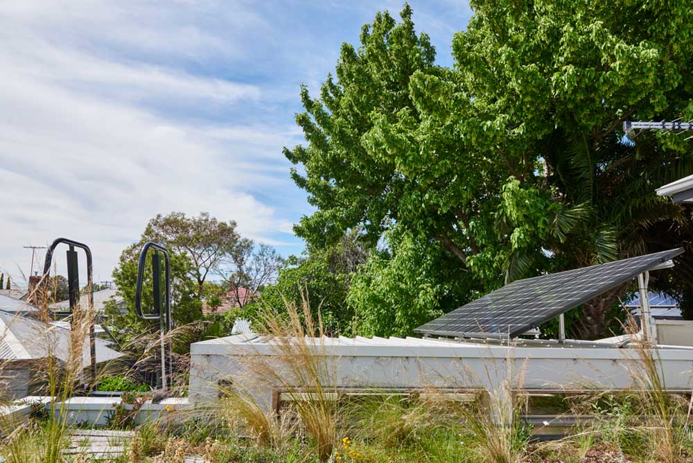 sustainable cottage green roof 2 - Melbourne Vernacular