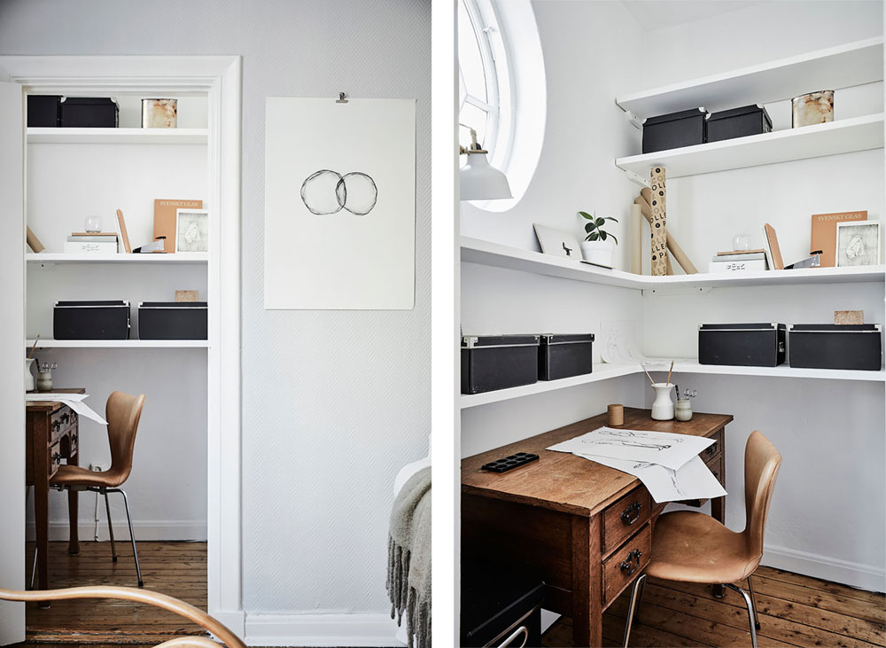 swedish apartment design 3 - Charming 20th Century Apartment