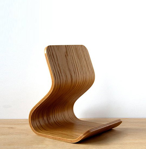 IPad Stand Tablet Stand Handcrafted Bent Plywood 