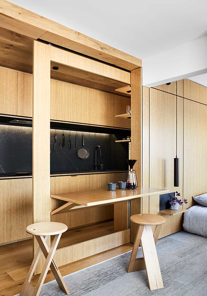 tiny home design kitchen bar td3 - Type St Apartment
