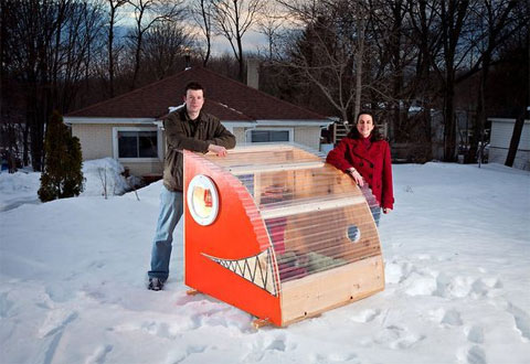 tiny house micro hut - The GottaGiddaWay Micro-Hut Cabin