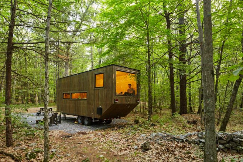 tiny modern cabins getaway7 800x534 - Getaway Tiny Houses