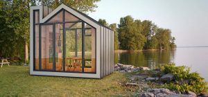 tiny prefab home bunkie1 300x140 - The Bunkie