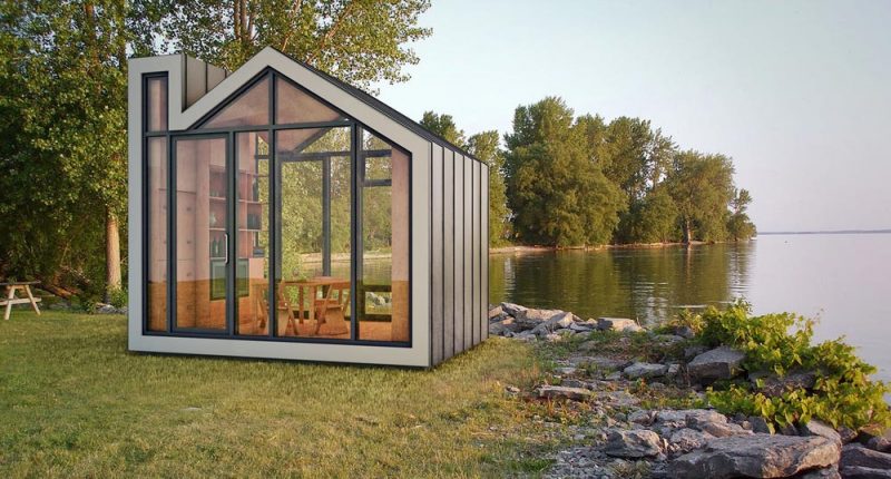 tiny prefab home bunkie1 800x430 - The Bunkie