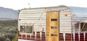 tiny vintage trailer makeover 300x140 - The Nugget Trailer Makeover