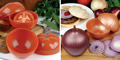 tomato onion saver - Fun Storage Containers For Your Fridge