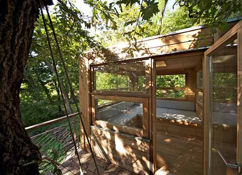 treehouse design prague5 - Treehouse Prague: Terraced Tree House