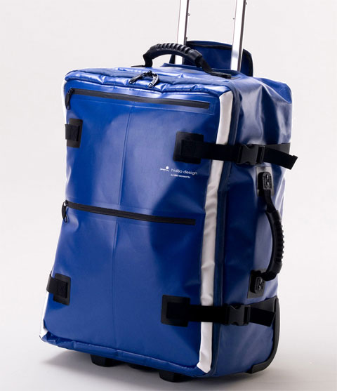 trolley-suitcase-blue-tarpaulin