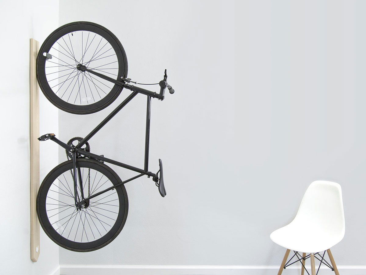 Vertical Bike Rack - Show Off Your Bicycle In Style!