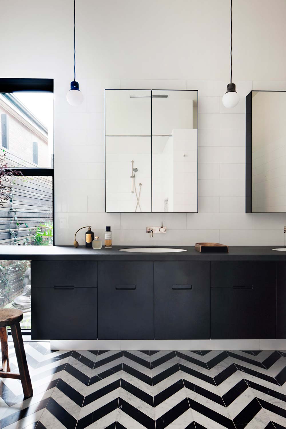 victorian terrace house bathroom sink hc - Albert Park House