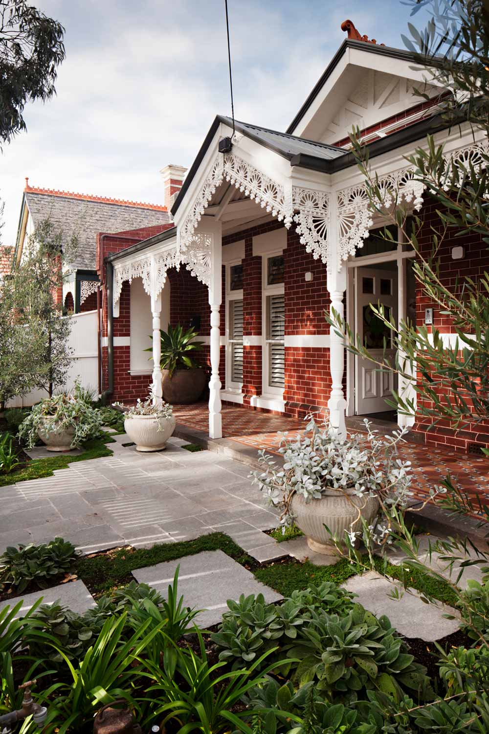 victorian terrace house facade hc - Albert Park House