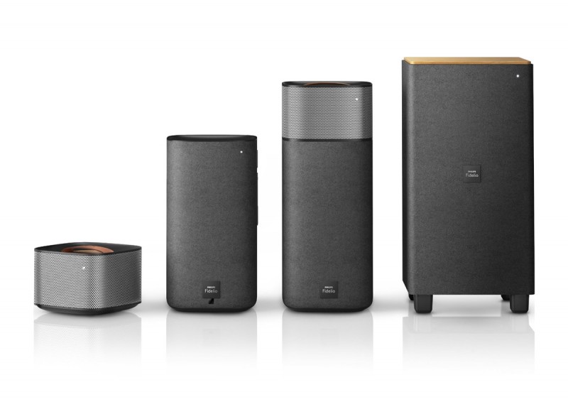 wireless sound system philips 3 800x566 - Philips Fidelio E5 Wireless Surround Sound Speakers