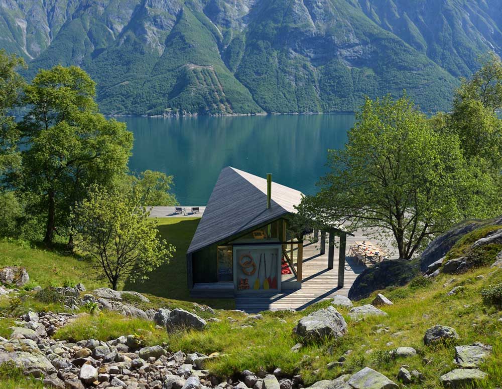 Off The Grid Wooden Prefab Cabin